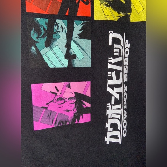 Cowboy Bebop Anime Tee XXL Sunrise Funimation UNI 1/1 Merch​ - Picture 4 of 7